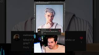 How to Turn Black Hairs to Silver color in Photoshop 2024