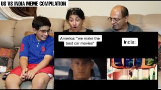USA vs India | The Box Indian Remix Tiktok Memes | REACTION 😲😁😂😍!! | Indian American Vlogger