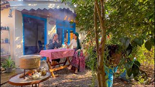 Cooking pickled vegetables in the villages of Iran |rural lifestyle