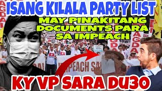 NAKO PO HETO NA NAG SALITA NA TUMATAKBONG PARTY LIST MY IBUNYAG NA TUNgKOl KY VP SARA du30 Bakit