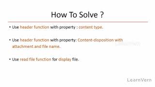 Solution for header function