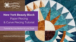 New York Beauty Tutorial free NYB pillow pdf pattern or purchase Summer on the Delta Quilt Pattern