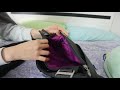 best baggallini crossbody travel bag 2019 review what fits in this bag カバン の 中身 巾着