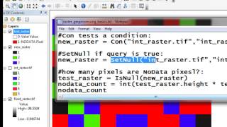 Basic Raster Processing using Python in ArcGIS