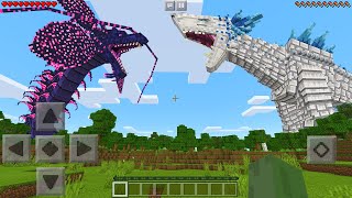 I Found TITANUS TIAMAT vs SHIMO in Minecraft Pocket Edition...