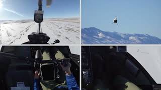 R22 Helicopter Normal Takeoff from a hover