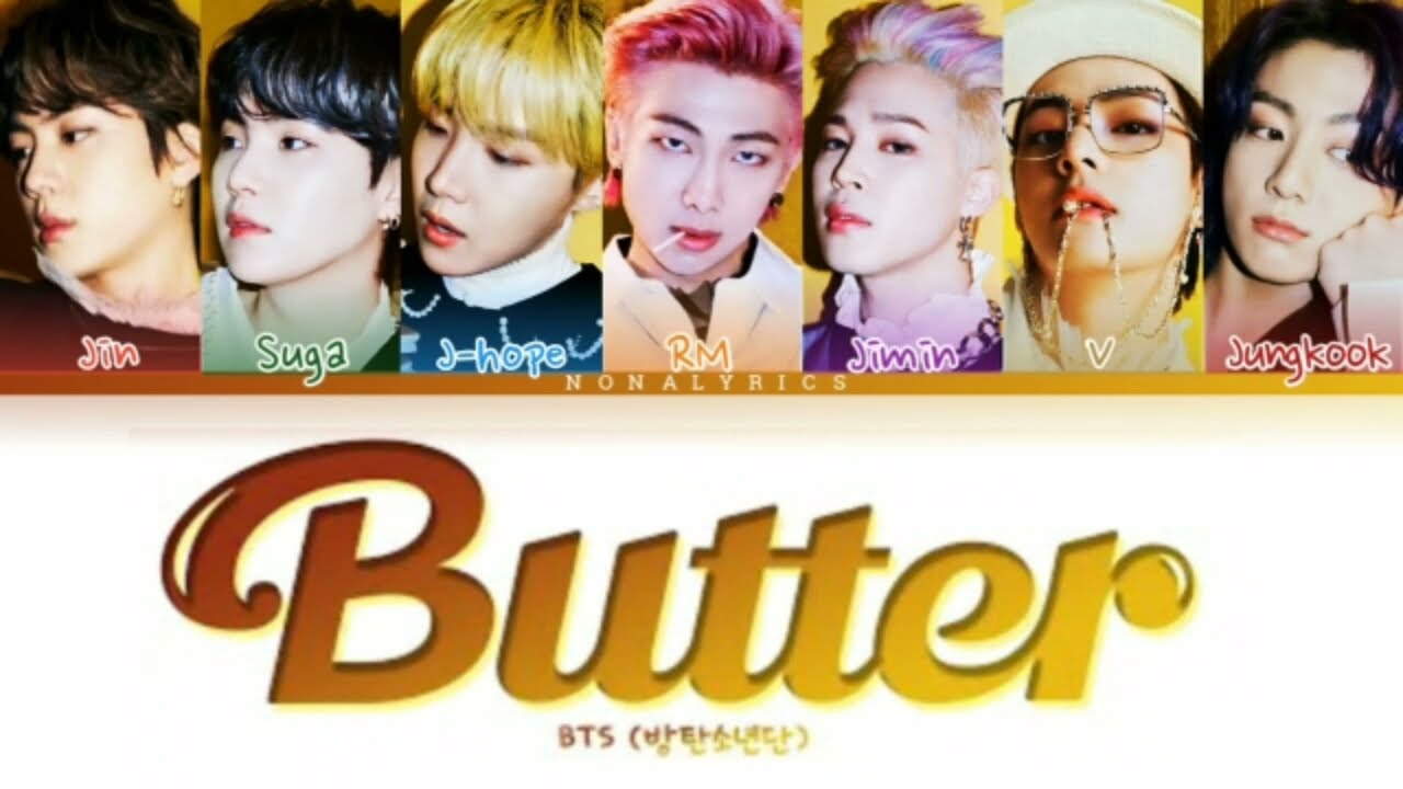 BTS (방탄소년단)-Butter- (Color/Coded/Lyrics) - YouTube