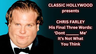 Classic Hollywood Discovers Chris Farley's Hidden Struggle Nobody Talks About
