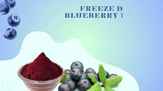 FZYEZY Natural Freeze Dried Blueberry Powder