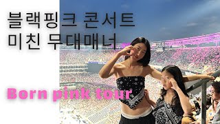 블랙핑크 콘서트 가서 대한민국 위상을 실감한 날. 블랙핑크의 미친 라이브 실력. Born pink tour