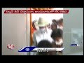 cm kcr gets angry on officials during double bedroom inauguration ceremony sircilla v6 news