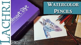 Smart Art Box - Using Watercolor Pencils for the first time! w/ Lachri