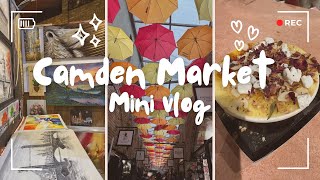 Exploring London’s Camden Market (Mini Vlog) - Viral Funky Chips and Humble Crumble | Ear Piercings