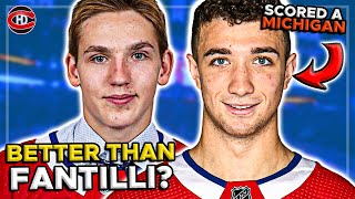 Lane Hutson BEST Prospect Other Than CONNOR BEDARD? - Logan Mailloux Scores a MICHIGAN | Habs News