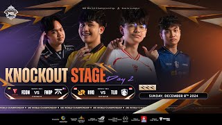 🔴 LIVE | MLBB M6 World Championship | Knockout Stage Day 2