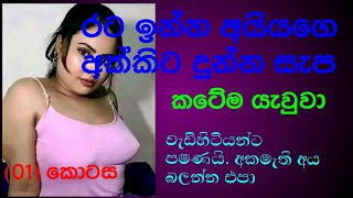 රට ඉන්න අයියගේ අක්කට දුන්න සැප.(01) කොටස.(අහල බලන්න ආස හිතෙයි)