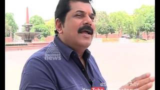 Actor Mukesh in Omchery N. N. Pillai Drama festival in Delhi | India Gate 20 May 2015