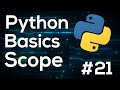 Scope - Python Programming Basics For Beginners #21