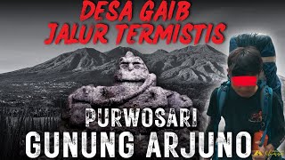 NGERI ! Kisah 3 Pendaki Masuk Desa GAIB di Jalur Paling Mistis Gunung Arjuno via Purwosari