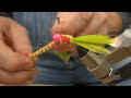 tying crappie jigs pink chartreuse