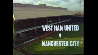1973/74 - The Big Match (West Ham v Man City, Hull City v C.Palace & Derby v Arsenal _-8.12.73)