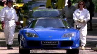 Onboard as BTCC legend Anthony Reid races the Noble M600 up Festival of Speed Hillclimb