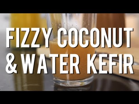 How to Make Fizzy Coconut & Water Kefir How to Make Fizzy Coconut & Water Kefir
