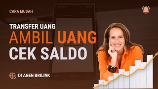 Cara transfer dan Cek saldo di Brilink