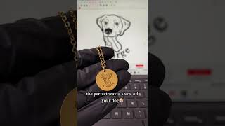 iPetprints: The Ultimate Guide to Personalized Pet Necklaces – Perfect for Pet Lovers #shorts #dog