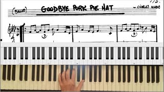 Is 'Goodbye Pork Pie Hat' a blues?  tips on IMPROV