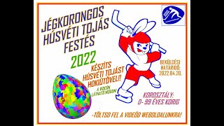 Jégkorongos húsvéti tojásfestés - Hokis tojásfestés  2022 🥳🐰🐇🐾🏒