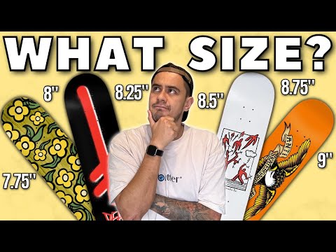 What is the most popular skateboard size?