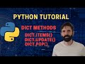 Python Tutorial - Dictionary Methods