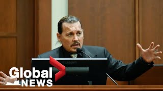 Johnny Depp takes stand in defamation trial against ex-wife Amber Heard: "My goal is the truth"