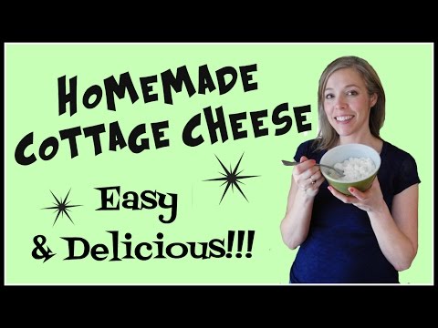 How to Make Homemade Cottage Cheese - EASY & Delicious! How to Make Homemade Cottage Cheese - EASY & Delicious!
