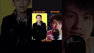 Sub Urban Cradles Autotune VS No Autotune #shorts #viral #cradles#suburban#suburbancradles #SHSROCKS