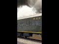 polar express no. 1309 billowing smoke