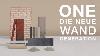 Wienerberger ONE – Die neue Wandgeneration