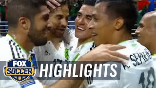 Ángel Sepúlveda scores a diving header for Mexico | 2017 CONCACAF Gold Cup Highlights