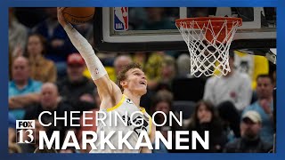 Utahns celebrate success of Lauri Markkanen ahead of All-Star Weekend