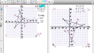 Rotations of 90 and 270 degrees Grade 8 Nelson Lesson 7 3 1 31 13