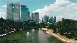 Perdana Botanical Garden, Kuala Lumpur | Drone view (4K)