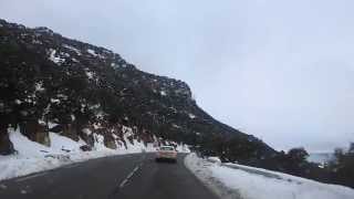 Algérie - Tlemcen Chutes de neige sur les hauteurs de la Wilaya (Sebdou, Tirni, Beni Smiel) 2/5