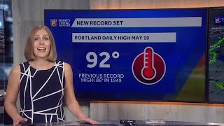 Records broken Tuesday