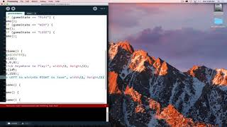 Programming Game States in Processing 1 of 5: Start State
