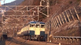 中央線 115系 山スカ ~朝日をあびて~ 笹子-初狩