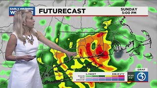 Video: 9 a.m. weather futurecast