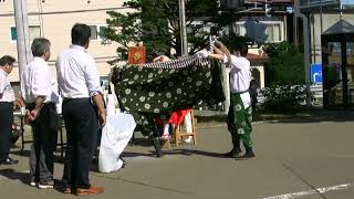 蔵出し映像；令和29年恵比須神社例大祭：古平町役場献酒