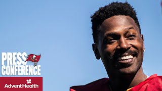 Antonio Brown on Signing with Bucs, Playing with Tom Brady | Press Conference