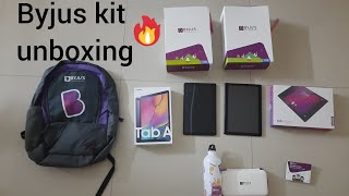 Unboxing of the Byju's learning kit: All the things I recieved from Byjus